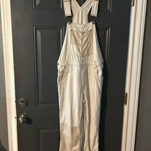 We The Free Beige Women Jeans Overalls